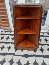 Vintage G Plan E Gnomme Oak Corner Shelf Unit Bookcase