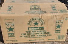 Box of 24 New Heineken Pint