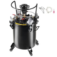 Uimoso 30L/7.5 Gal Spray Paint Pressure Tank with Automatic Mixing, 70 PSI