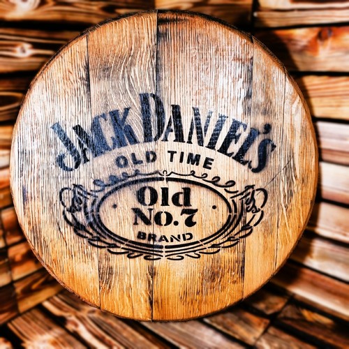 Reclaimed logo printed oak - logo,