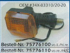 For YAMAHA XT 600 - Turn