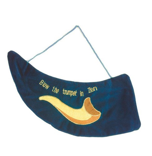 Rams horn shofar bag royal - bag,