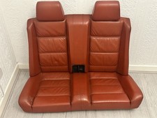 BMW E30 REAR SEATS BENCH WITH HEADRESTS BACK CONVERTIBLE CAB 325  