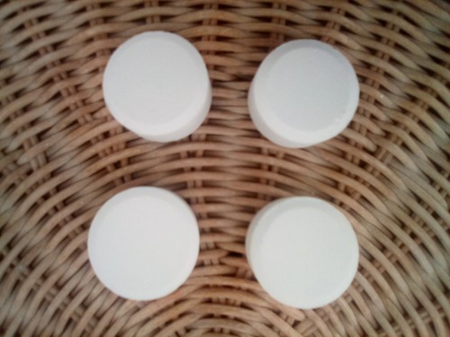 Chlorine tablets for hot - hot, tub