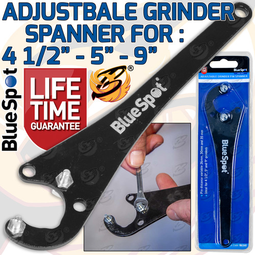 Angle grinder key - angle, adjustable