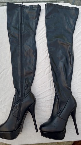 Over knee thigh high - thigh, heel
