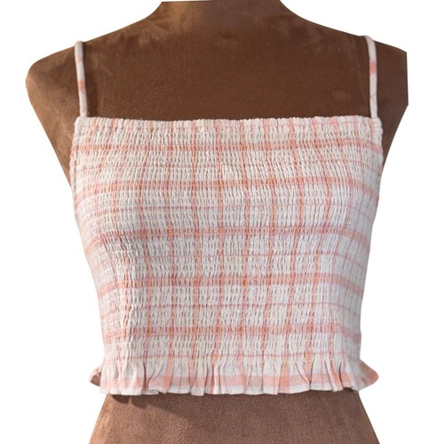 Elodie smocked crop - smocked, top