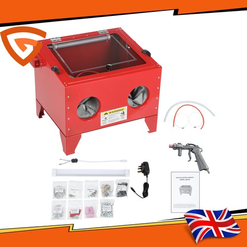Shot blast cabinet - blast, rust