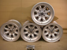 FORD ESCORT CAPRI FORD 8X13 DEEP DISH ALLOY WHEEL SET JBW MINILIGHT STYLE SILVER