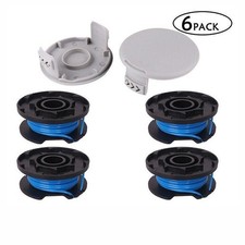 4x Spools 2x Cap For Ryobi