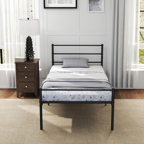 Single size bed frame with - single,