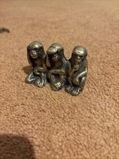 vintage brass figure Three