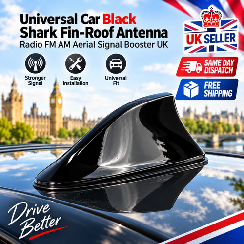 Universal car black shark - car,