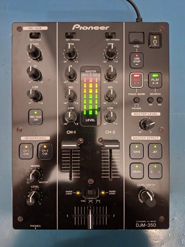 Pioneer djm 350 black - djm-350, 2