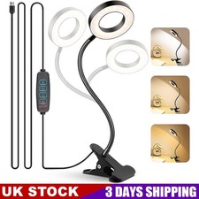 USB Clip On Desk Lamp Flexible