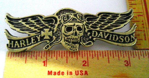 1975 harley pin - harley, hd