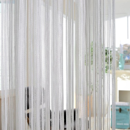 String curtain panels door fly - string,