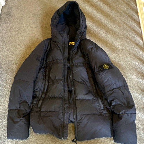 Stone island hooded down - stone,