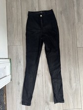 Women's Black Faux Leather