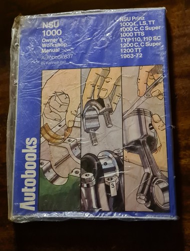 Nsu 1000 autobooks - nsu, workshop
