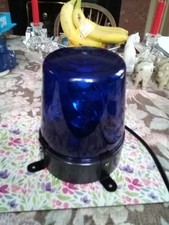 Mobile Disco Blue Police Light