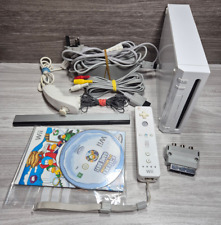 Nintendo Wii White RVL-001(EUR) With 1 Game | Controller | Accessories (2)