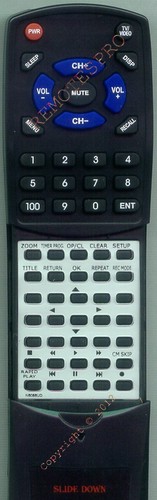 Replacement remote for funai - replacement,