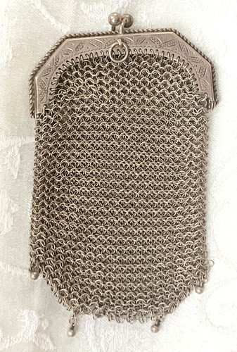 Antique victorian chainmail - victorian,