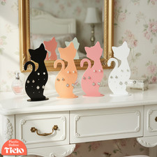 Cat Earring Holder Display Stand Acrylic Stud Jewellery Rack Stocking Filler