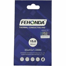 Thermal Pad 15W Fehonda 15W/mK Soft – Perfect for GPU Memory – Various Sizes