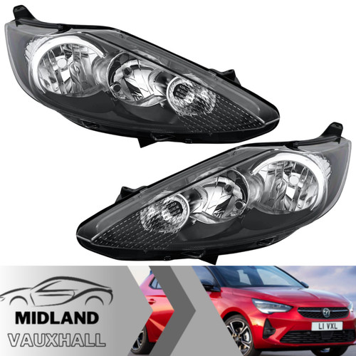 Pair headlights ford fiesta - pair,
