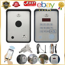 GSM Audio Intercom for Single House Door Gate Door Access Entry Control System
