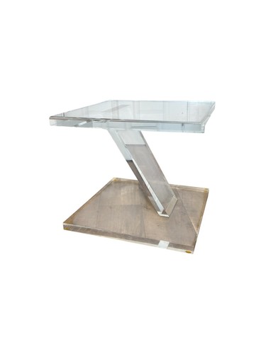 Contempory lucite side - contempory,