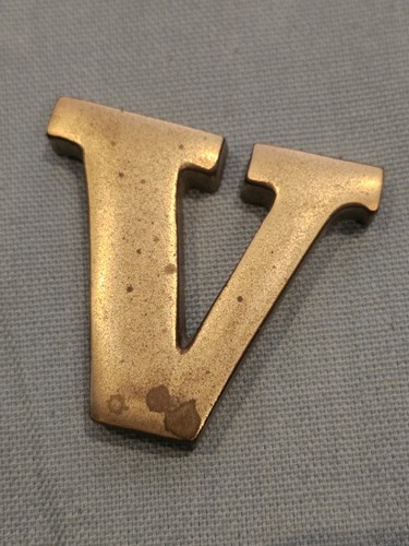 Initial letter stuart - initial, 'v'