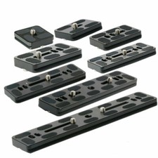 Quick Release QR Plate Tripod Head Adapter Mount Holder For Arca Swiss Benro