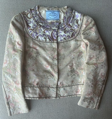 Prada embroidered jacket - prada, size