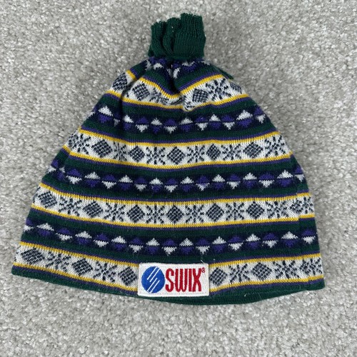 Vintage swix ski - vintage, beanie