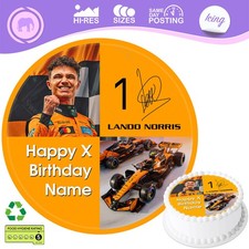 Lando Norris Cake Topper