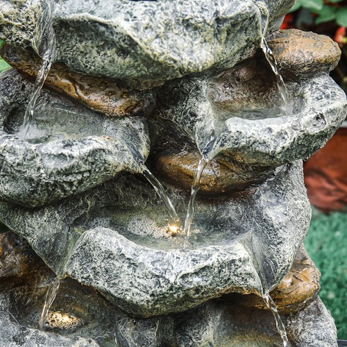 220v solar water feature - solar,