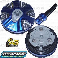Apico Blue Alloy Fuel Cap