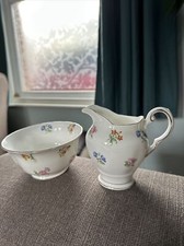 Tuscan Bone China Milk Jug and