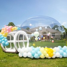 15FT Commercial Inflatable Bubble House Dome Tent Balloons for Birthday Party