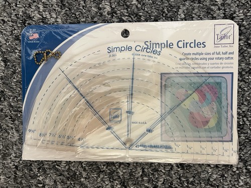Circles rulers for quilt - circles,