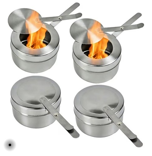 4pcs portable fondue burner - 4pcs,