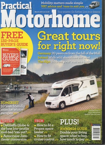 Practical motorhome march 2010 - motorhome,