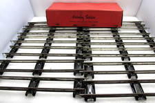 12 Hornby O Gauge Track - Boxed B1 Straights - BANKED - (2383)