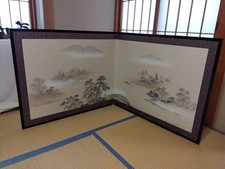 Japanese Folding Screen Byobu