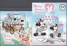 Walt Disney, Wedding - Grenada - 2 Bl. ** MNH 