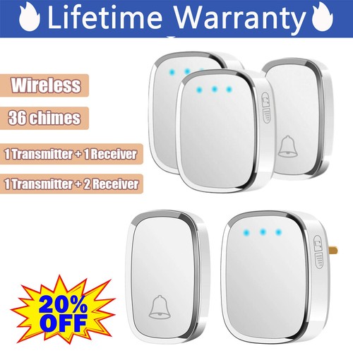 Wireless door bell - wireless, twin