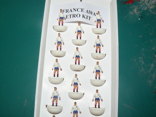 France retro away kit subbuteo - retro,
